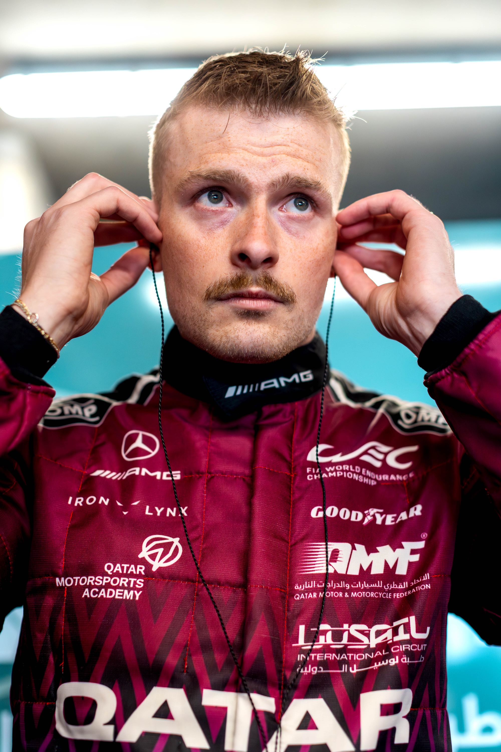 Konzentration vor dem Stint