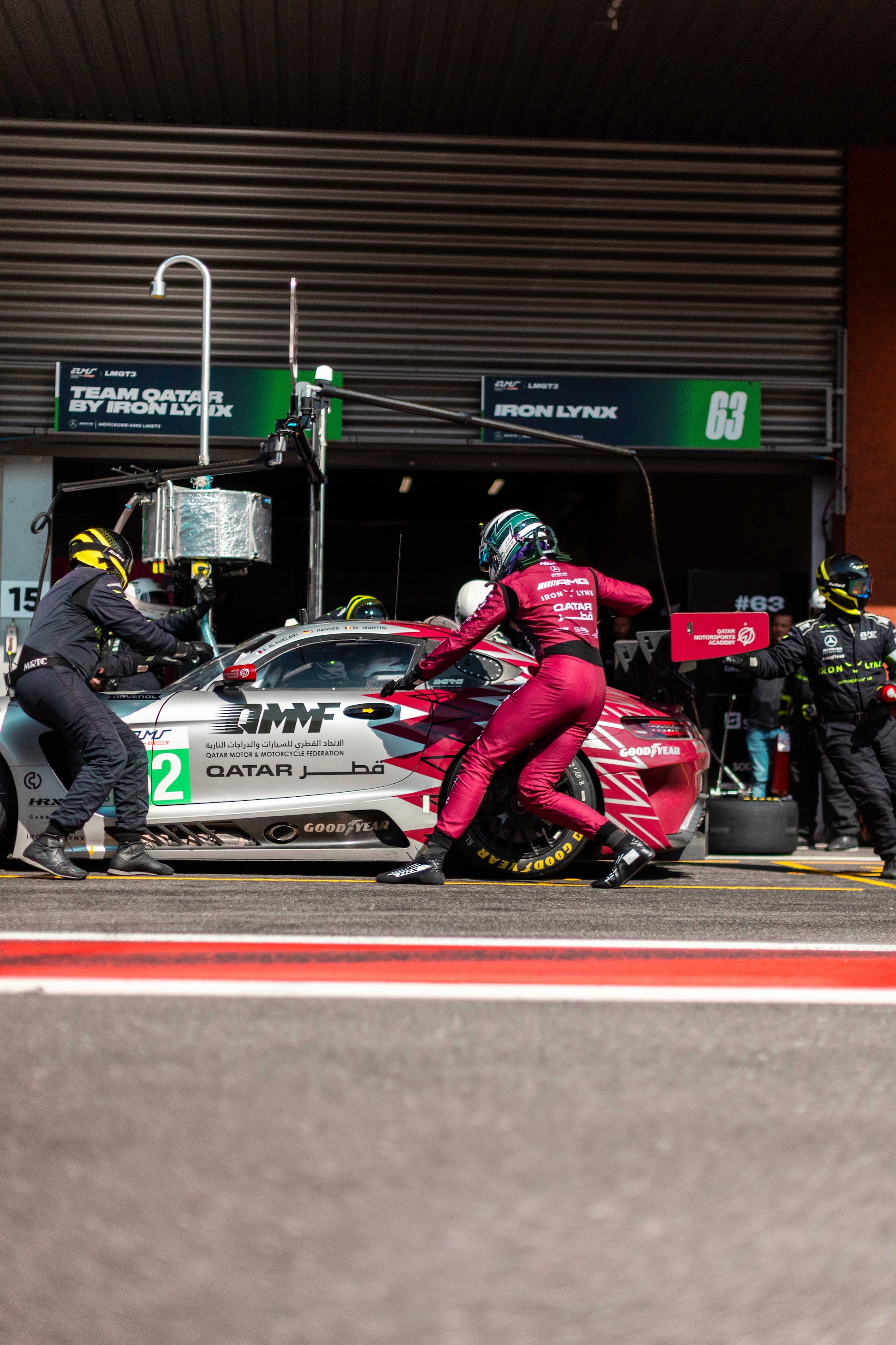 Fahrerwechsel beim Boxenstopp